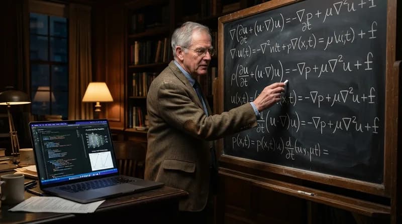 Mathematical Ethics in the Age of AI: The Navier-Stokes Controversy