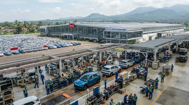 BYD accelerează piața EV din Asia de Sud-Est cu o fabrică masivă în Indonezia