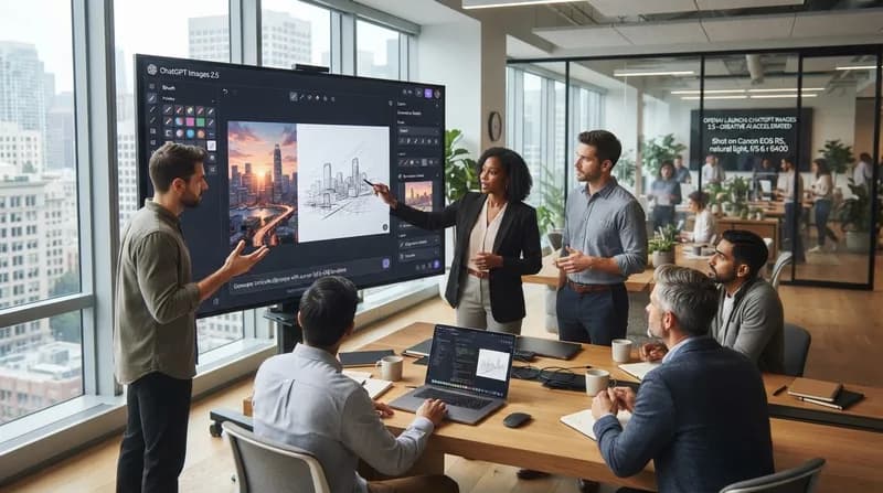 OpenAI lansează ChatGPT Images 2.5: generare mai rapidă și control avansat pentru editare