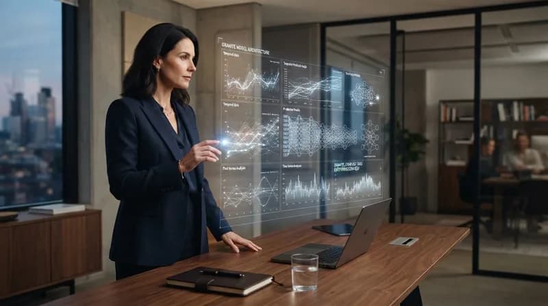 IBM lansează modelele fundamentale Granite pentru serii temporale destinate uzului comercial