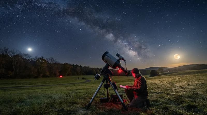 Spectacole cerești: ghidul observatorului astronomic pentru cerul lunii septembrie
