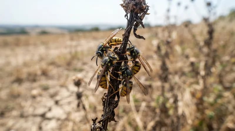 Dispariția viespilor: Cum schimbă căldura extremă populațiile de insecte din Marea Britanie