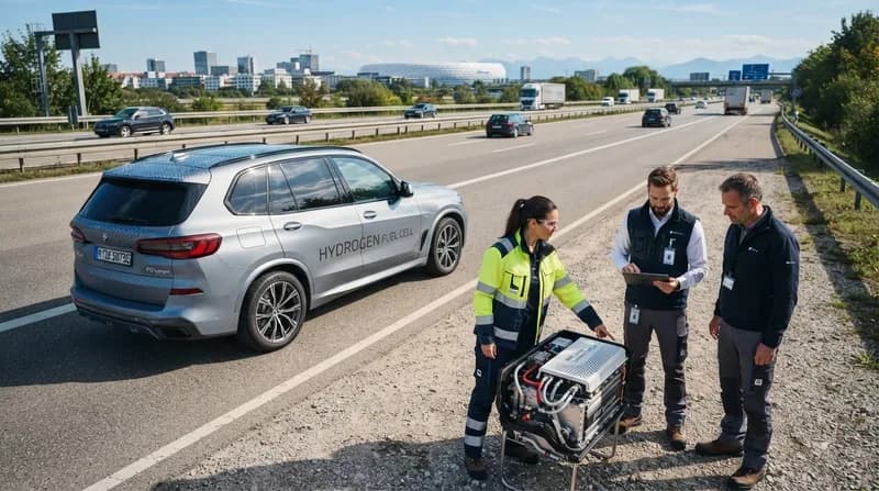 BMW Accelerates Development of 2028 Hydrogen-Powered iX5 SUV