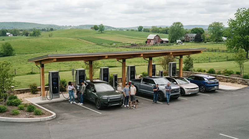 Pennsylvania investește 11 milioane de dolari pentru a extinde rețeaua de încărcare EV în regiunea centrală