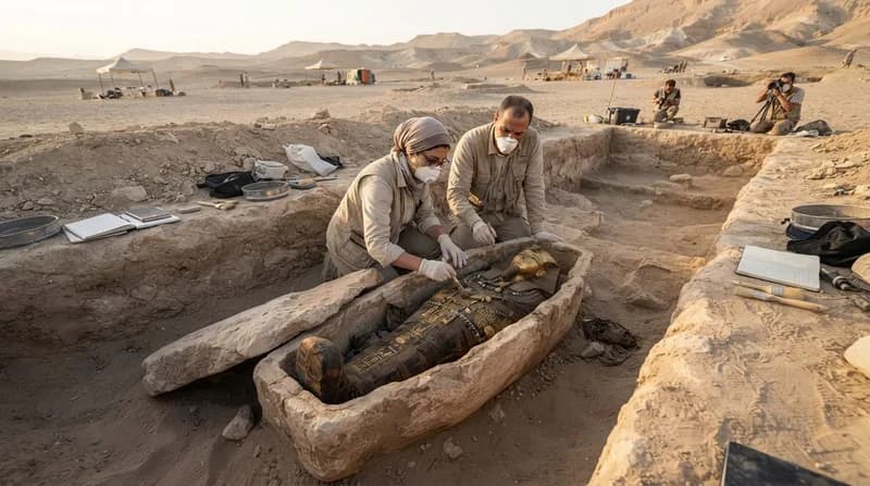 A Race Against the Elements: 3,000-Year-Old Egyptian Tomb Unearthed in Luxor