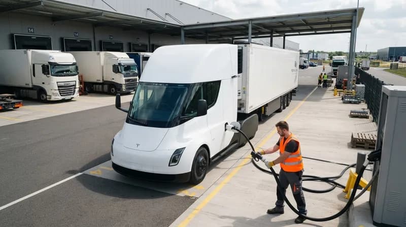 Tesla Semi Touches Down in Europe: A New Paradigm for Electric Logistics