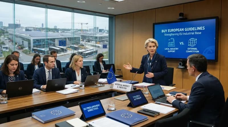 Bruxelles vizează reformarea achizițiilor publice pentru a susține industria europeană