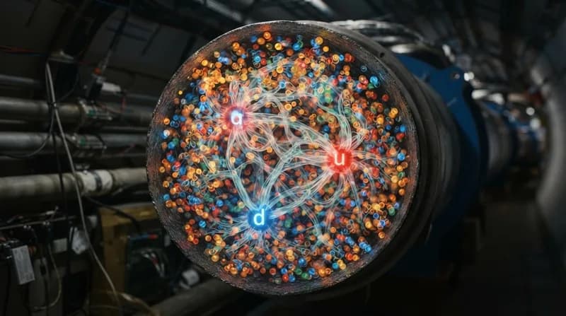 Un experiment CERN dezvăluie o „saturație a gluonilor” neobișnuită în nucleele atomice
