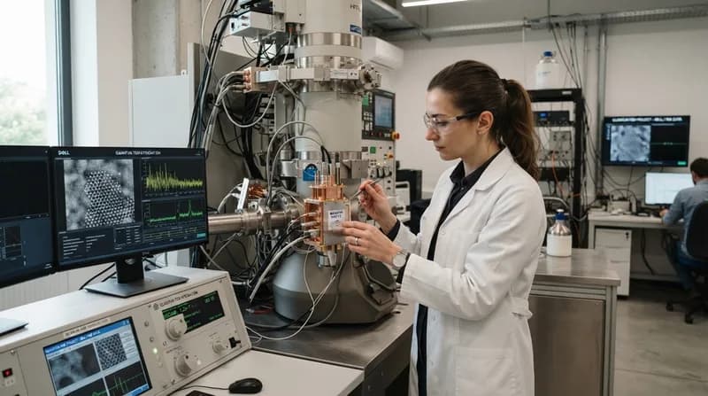 Salt înainte: cercetătorii integrează calculul cuantic în microscopia electronică