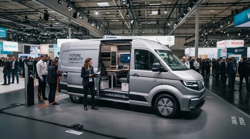 Viitorul logisticii: inovații de top pentru autoutilitarele electrice la IAA Transportation 2026