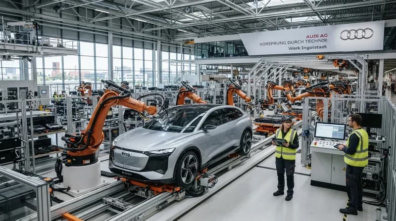 Evoluția accelerată a Audi: cum redefinește A2 e-tron producția auto