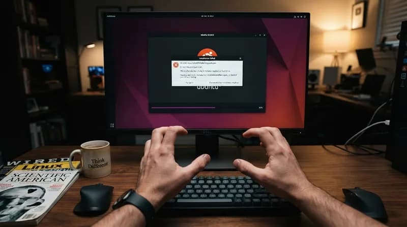 Ubuntu 24.04.5: Defecțiune la instalare și revenire temporară la versiunea anterioară