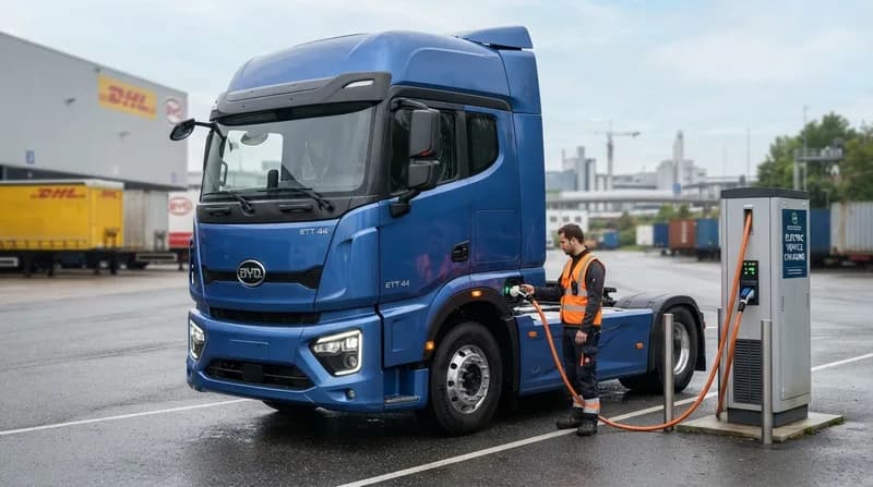 BYD atacă sectorul transportului greu din Europa cu modelul ETT 44