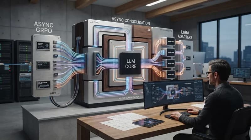 Scalarea învățării prin consolidare: noul framework Async GRPO