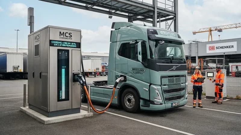 Zerova lansează în Europa o soluție de încărcare de ordinul megawaților pentru vehiculele grele