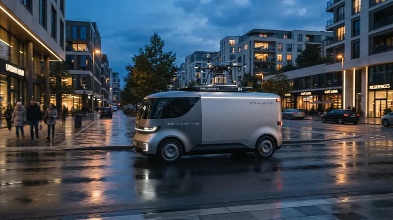 Stellantis prezintă „BOW”: viitorul autonom al logisticii urbane