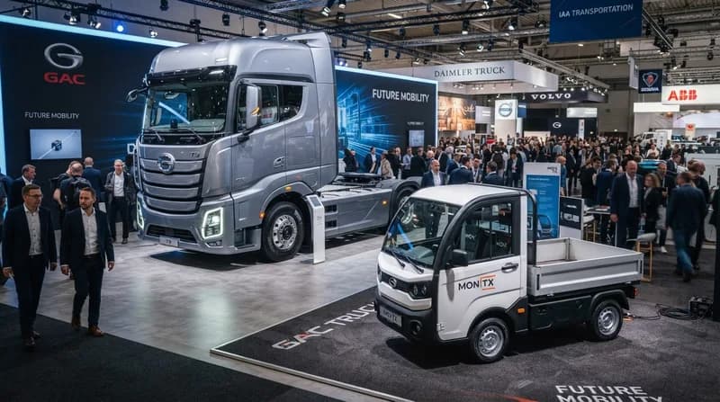 GAC Commercial Vehicle prezintă tehnologii pentru camioane grele și un nou brand de vehicule comerciale ușoare la IAA