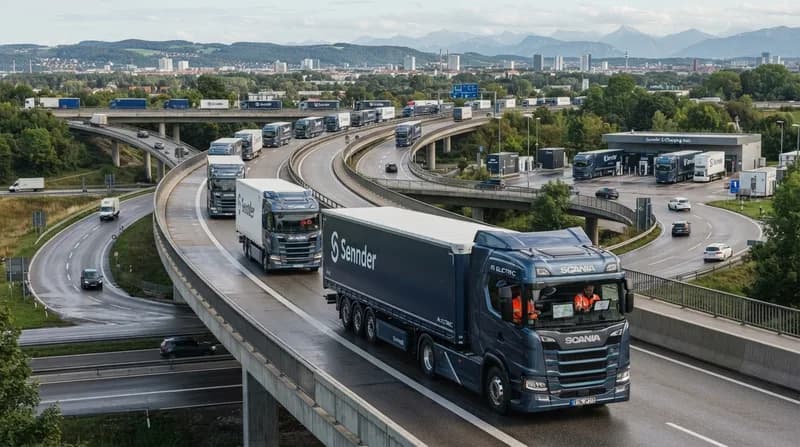 Juna atinge o etapă importantă: 110 camioane electrice susțin logistica europeană