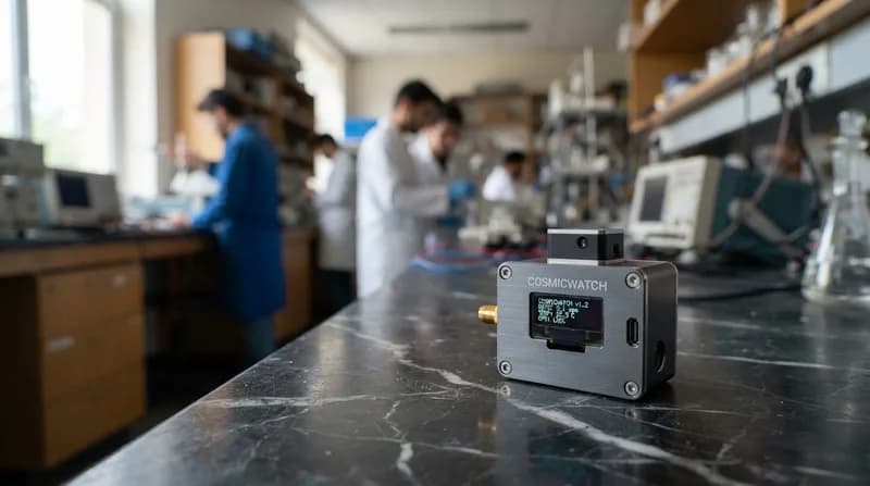 CosmicWatch: Bringing Particle Physics to the Palm of Your Hand