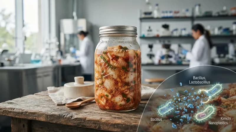Could Kimchi Be the Secret Weapon Against Nanoplastic Pollution?
