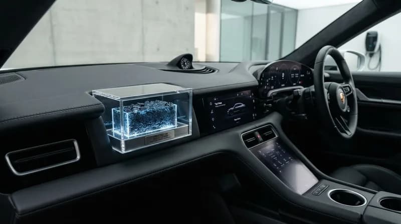 Porsche atinge un prag în economia circulară: catozi de baterii 100% reciclați