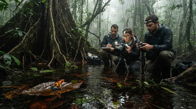 Descoperire în Amazon: O nouă specie de broască a fost identificată în zonele inundabile