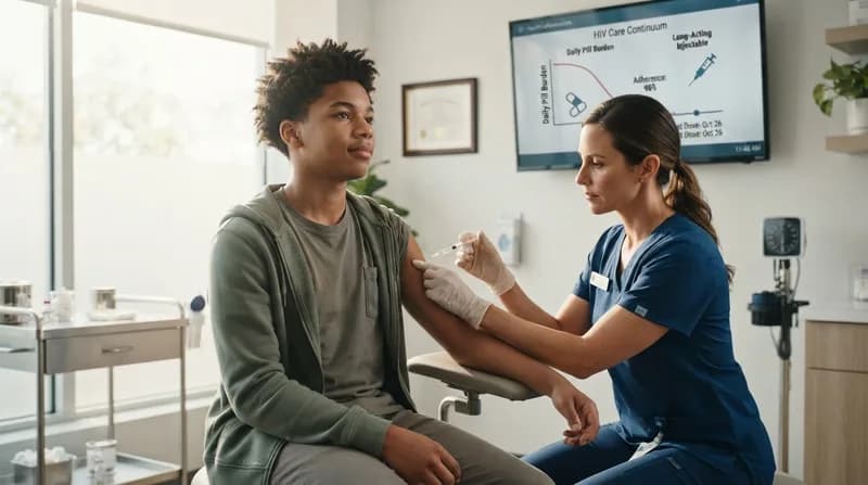 Breakthrough Clinical Trial Shows Long-Acting HIV Injections Outperform Daily Pills for Adolescents