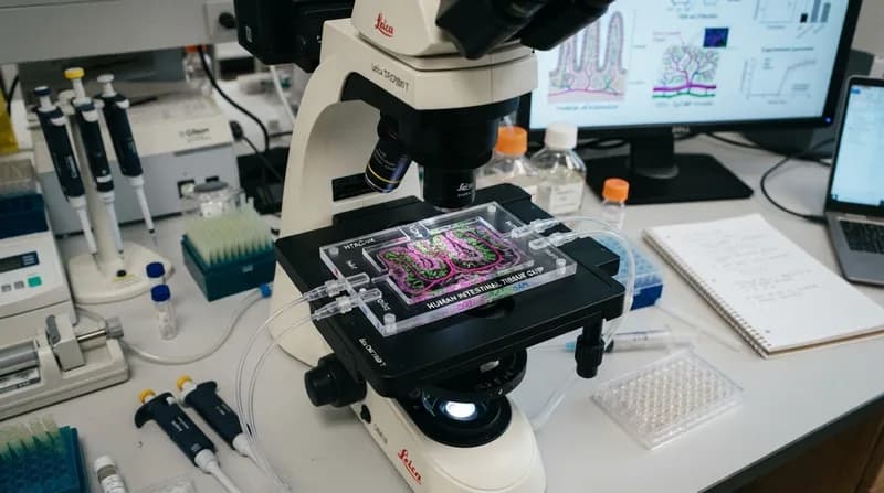 Biological Breakthrough: Scientists 3D-Print a Functional Human Gut-on-a-Chip