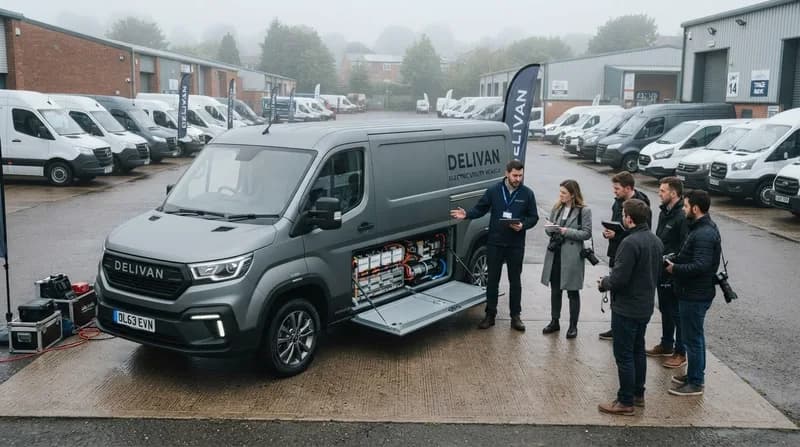 Delivan Launches Aggressive UK Expansion with New Electric Van Lineup