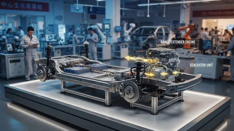 Toyota trece la propulsia de tip range-extender pentru a recâștiga cota de piață în China