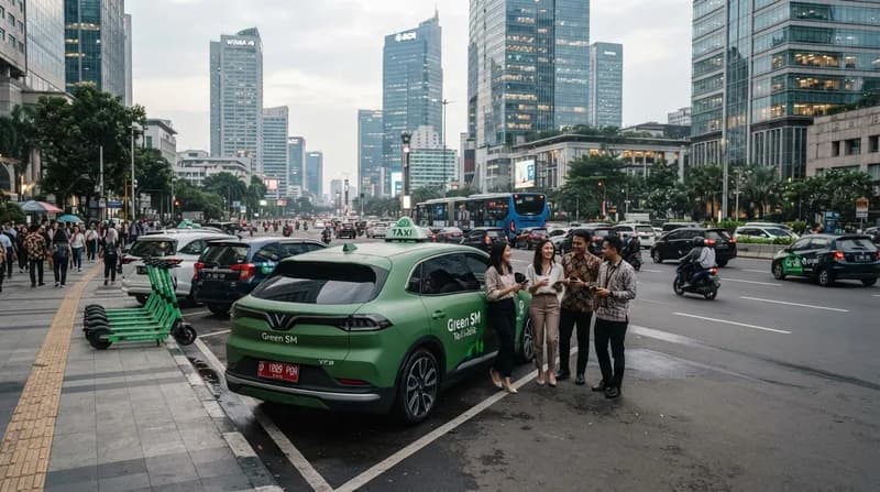 Green SM Electrifies Indonesia with Massive Limo and Scooter Expansion