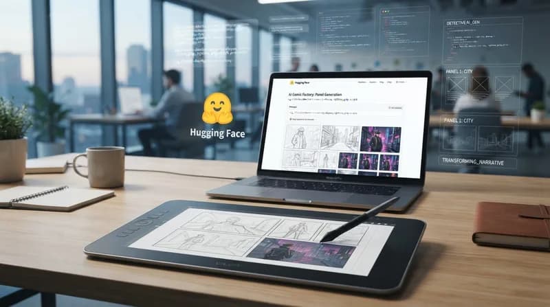 Hugging Face Unleashes AI Comic Factory for Instant Storytelling