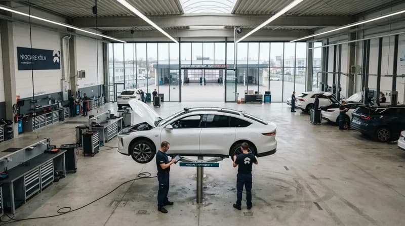 Nio își reorganizează operațiunile în Germania: Huburile din Köln și Weiterstadt se închid