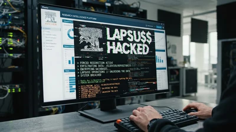 Elsevier Faces Digital Disruption as LAPSUS$ Redirects Traffic