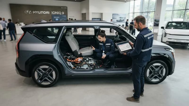 Hyundai Issues Safety Recall for Ioniq 9 Over Power-Seat Malfunctions