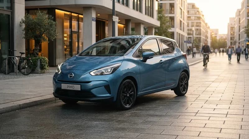 Nissan Revives the Pixo Nameplate as a Bold New Electric City Car