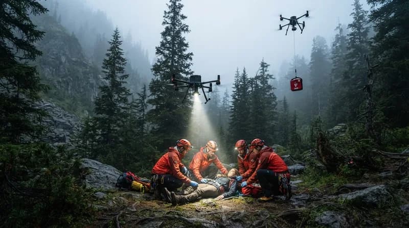 Supraviețuire la înălțime: cum pot dronele să transforme asistența medicală în caz de stop cardiac