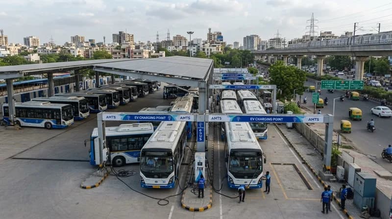 Gujarat accelerează tranziția către transportul verde cu o nouă flotă de autobuze electrice