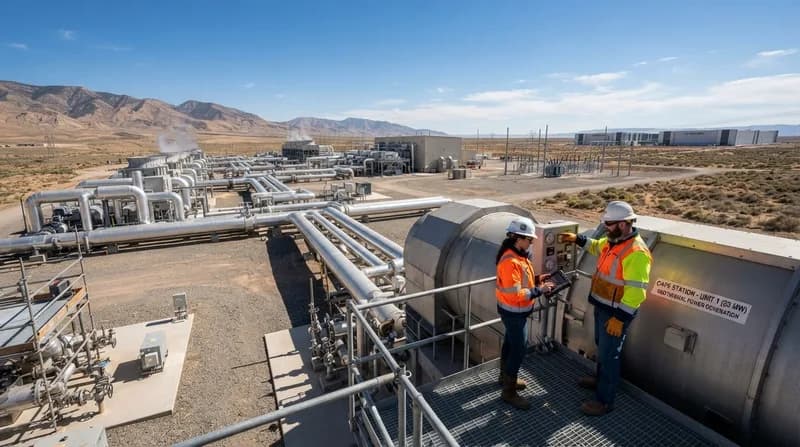 Geothermal Breakthrough: Fervo Energy Fires Up Its Utah Cape Station