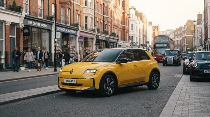 Renault 5 E-Tech: Eficiență sporită și prețuri stabile pe piața din Marea Britanie