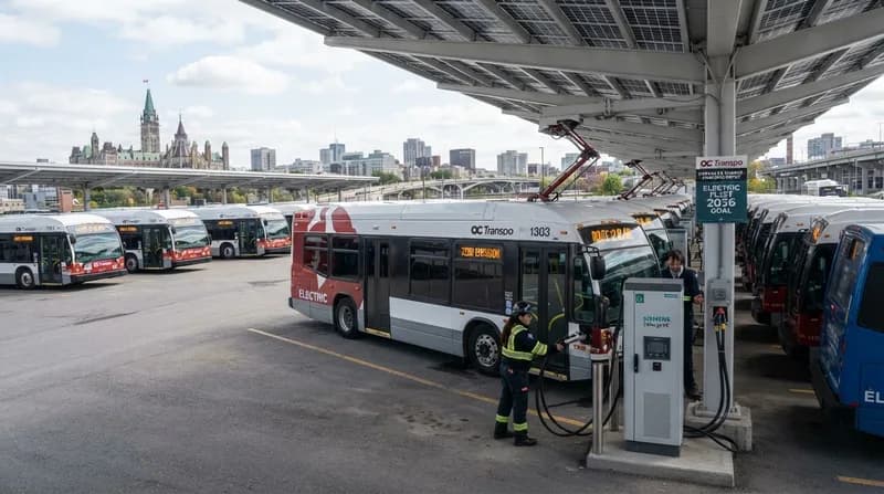 Ottawa accelerează tranziția spre transport verde prin extinderea flotei Nova Bus