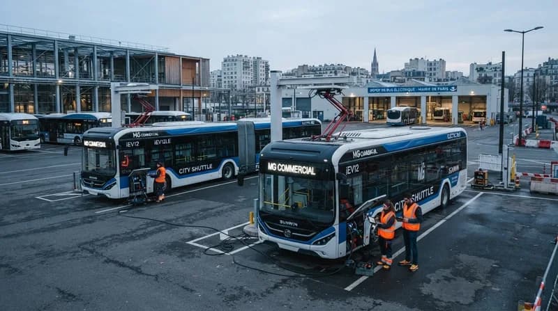 MG Commercial atacă piața europeană de transport public cu două noi autobuze electrice