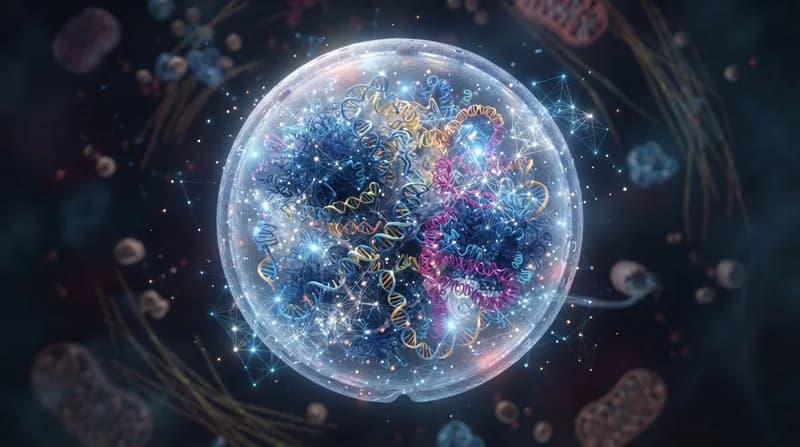 ChromAgeNet: Inteligența artificială care descifrează îmbătrânirea celulară prin maparea 3D a cromatinei