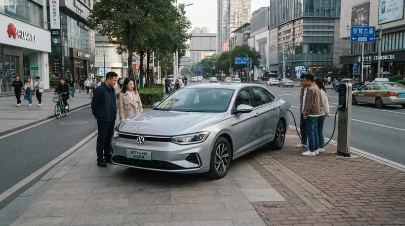 Jetta Enters the EV Fray: FAW-Volkswagen Launches the M6 Electric Sedan