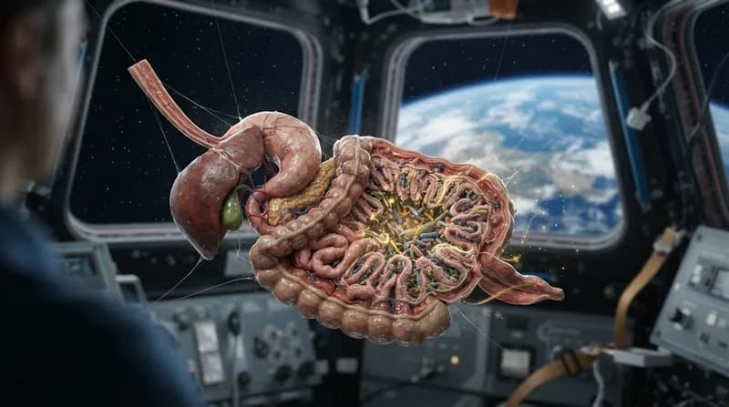 Stellar Digestion: Why Microgravity Rewires the Human Gut