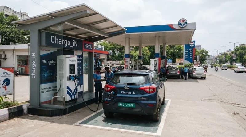 Mahindra's Charge_iN Network Hits Major Milestone with HPCL Partnership
