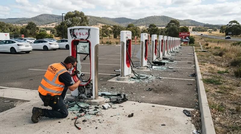 Copper Theft Crisis Targets Australian EV Infrastructure