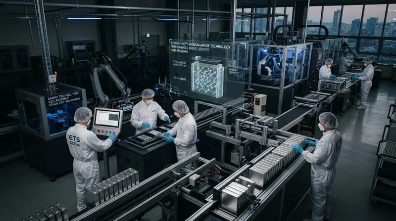 Echion și ETS încheie un parteneriat strategic pentru a accelera producția de baterii cu niobiu