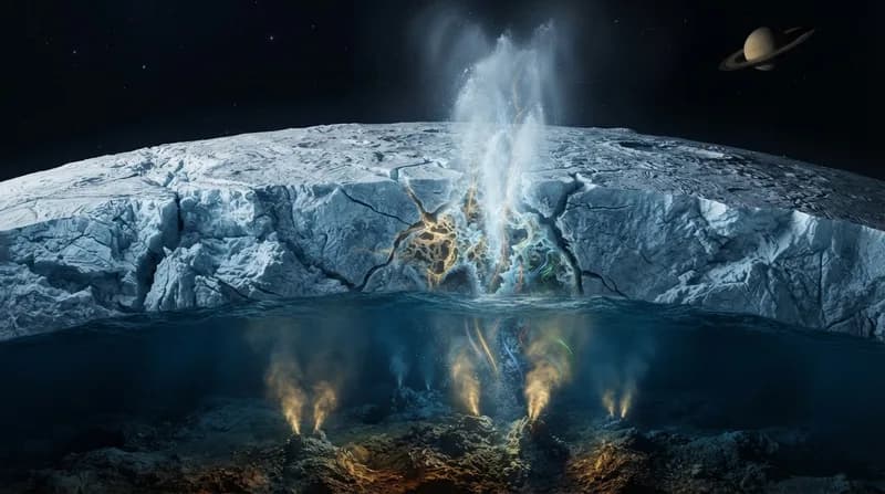 Criosepararea naturală: cum Enceladus își pregătește singur „kiturile de probă” pentru descoperiri