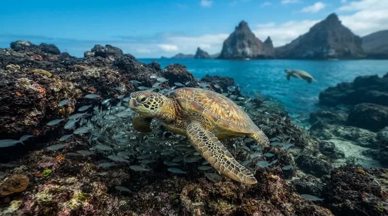 Homebodies of the Deep: Galápagos Sea Turtles Defy Migratory Norms